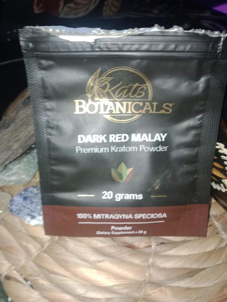 Dark Red Malay Kratom Powder - 35 Grams - Customer Photo From Beth R.