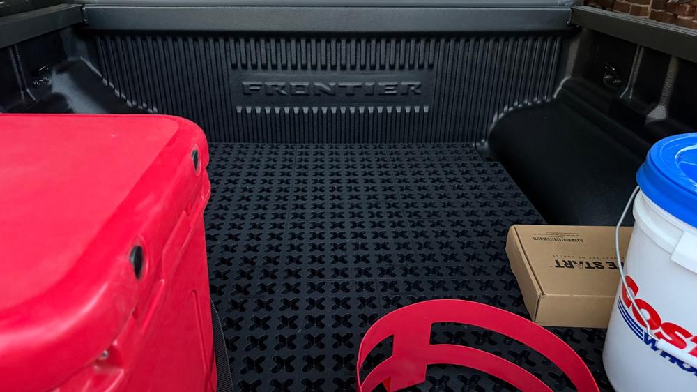 Tmat Compact Truck Bed Organizer Slide Out Mat | Universal Fit - Customer Photo From Charles Farrow