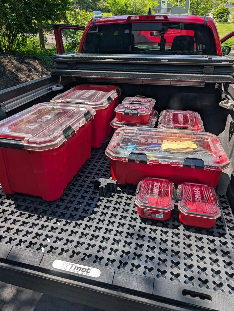 Tmat Compact Truck Bed Organizer Slide Out Mat | Universal Fit - Customer Photo From Kenneth Rackham