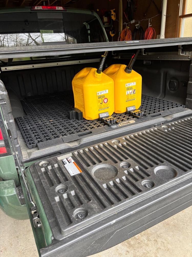 Tmat Compact Truck Bed Organizer Slide Out Mat | Universal Fit - Customer Photo From Larry Wells