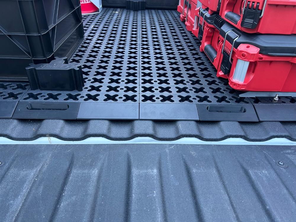 Tmat 5-Gallon Bucket Holder with Tmat Anchors - Gray - Customer Photo From Stephen Hunter