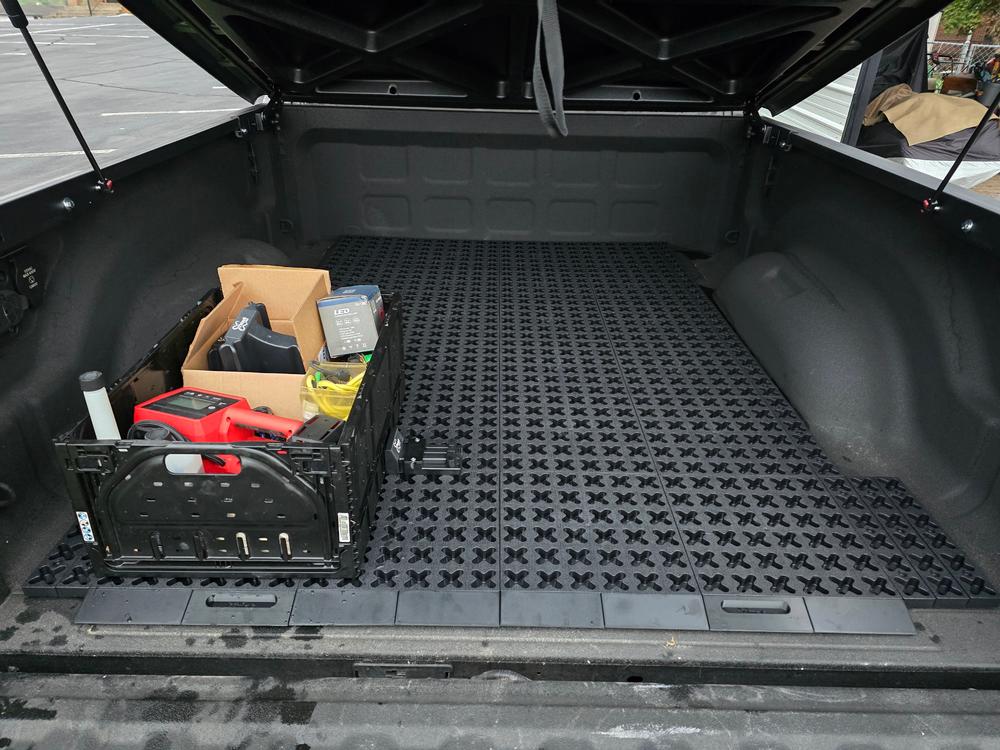 Tmat Truck Bed Organizer Slide Out Mat | Ram 2500/3500 Standard Bed - Customer Photo From Jason 