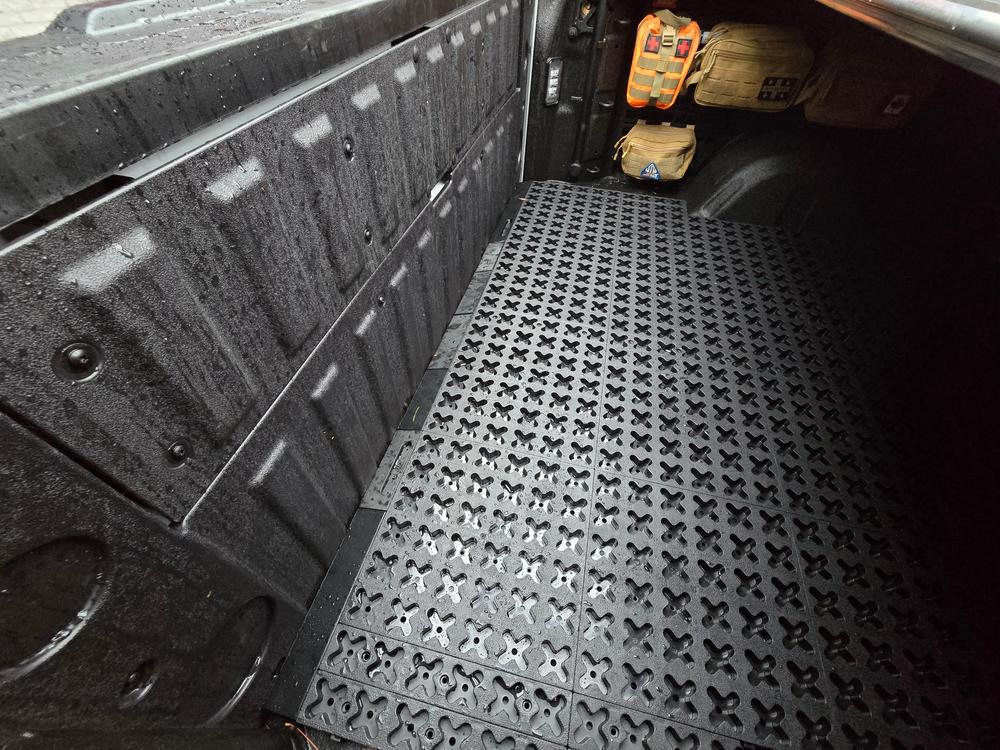 Tmat Truck Bed Organizer Slide Out Mat | Chevrolet Silverado 1500 Short Bed - Customer Photo From Eric 