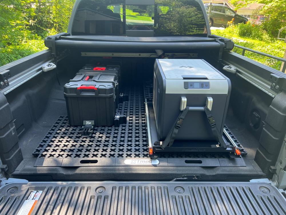 12" x 12" Tmat Interlocking Panel - Six Connectors With Drainage (Single) - Customer Photo From Jeremy Zsilavecz
