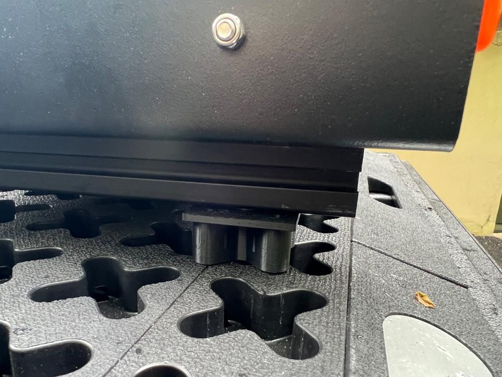 12" x 12" Tmat Interlocking Panel - Six Connectors With Drainage (Single) - Customer Photo From Jeremy Zsilavecz