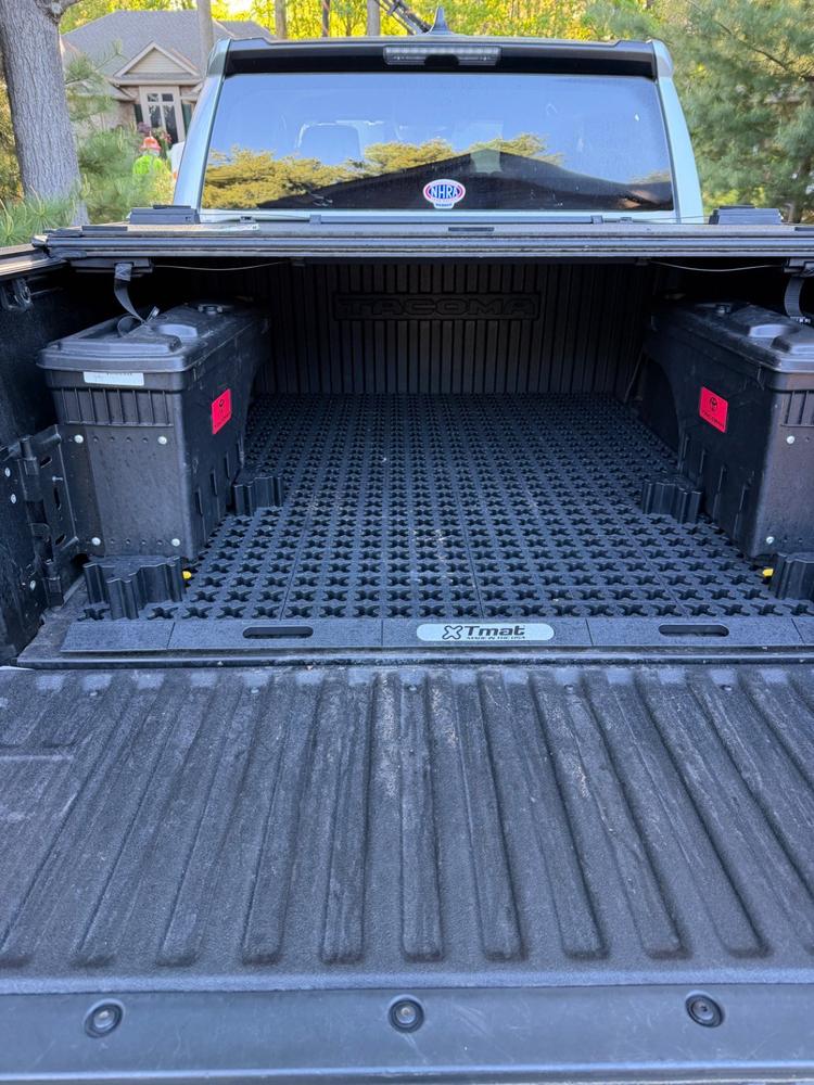 12" x 2" Tmat Interlocking Strips - Six Connectors With Drainage (Set of 2) - Customer Photo From Steven Newcomer