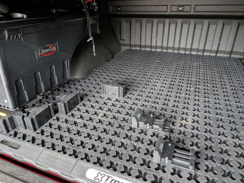 12" x 2" Tmat Interlocking Strips - Six Connectors With Drainage (Set of 2) - Customer Photo From Martin Gregg