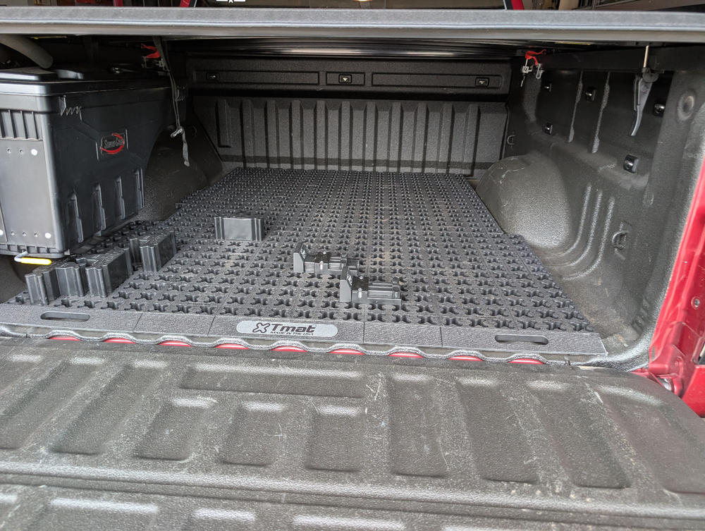 12" x 2" Tmat Interlocking Strips - Six Connectors With Drainage (Set of 2) - Customer Photo From Martin Gregg