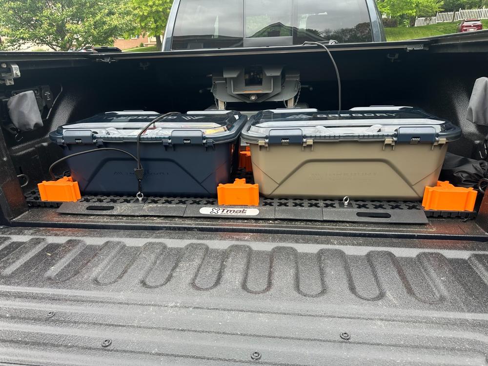 Tmat Tight-fit Stout Stationary Blockers - Orange (2-Pack) - Customer Photo From Greg Nelson