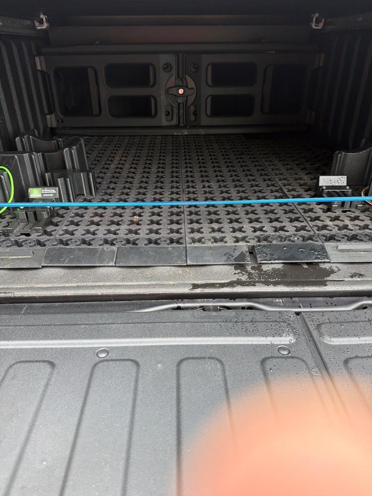 12" x 12" Tmat Interlocking Non-Draining Panel - Four Connectors (Single) - Customer Photo From Kevin Spindel