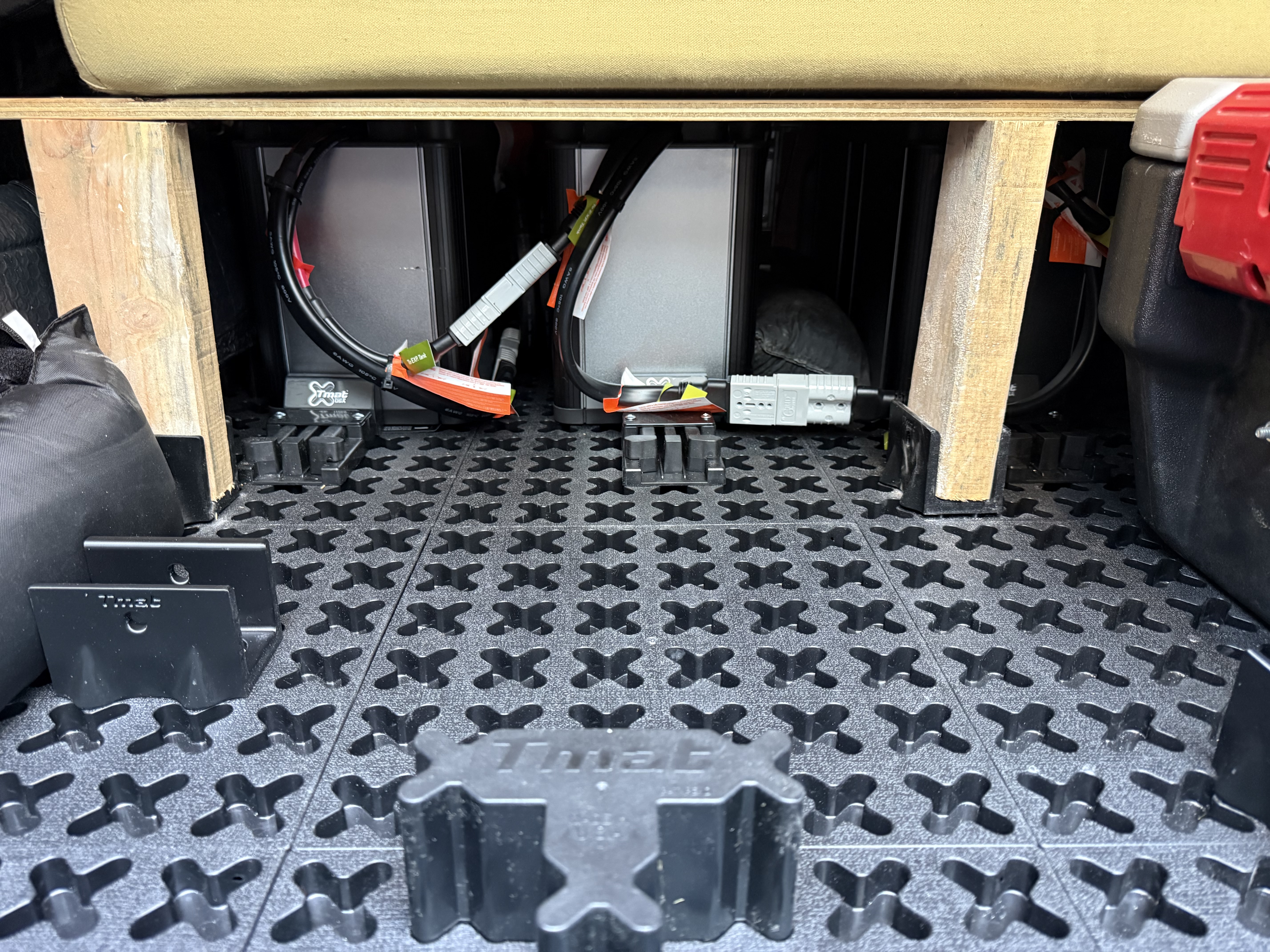 12" x 12" Tmat Interlocking Non-Draining Panel - Four Connectors (Single) - Customer Photo From Aaron Villa
