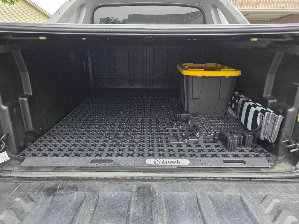Tmat Truck Bed Organizer Slide Out Mat | Universal Fit for Short Beds 5