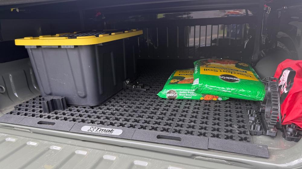 Tmat Truck Bed Organizer Slide Out Mat | Universal Fit for Standard Beds 6