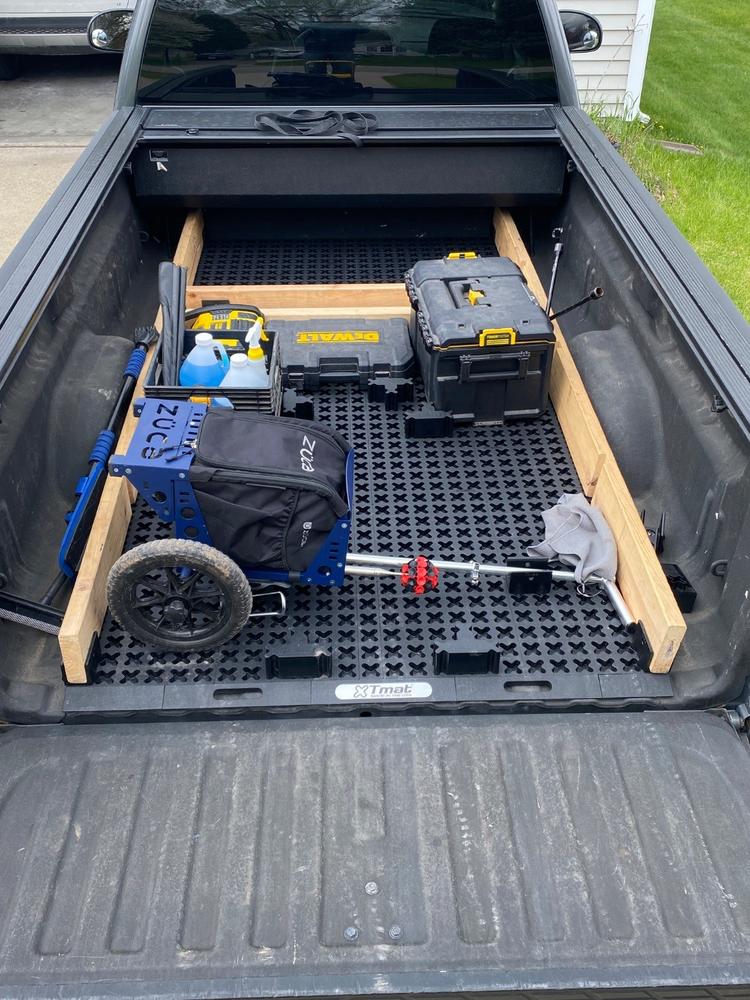 Tmat Truck Bed Organizer Slide Out Mat | Universal Fit for Long Beds 8