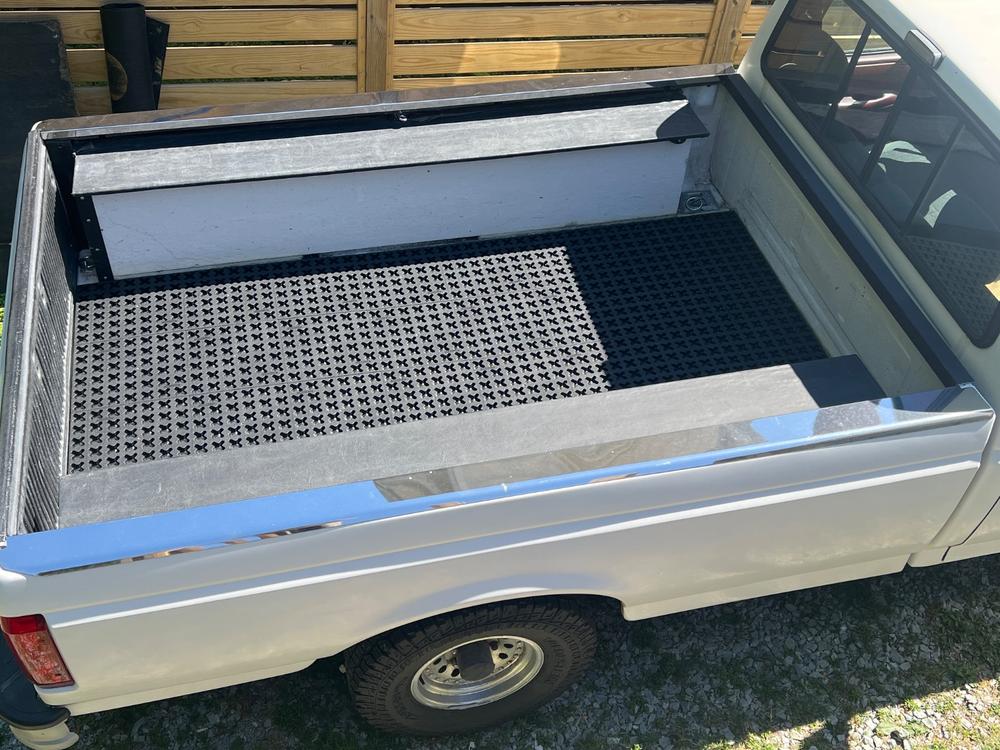 Tmat Truck Bed Organizer Slide Out Mat | Universal Fit for Long Beds 8