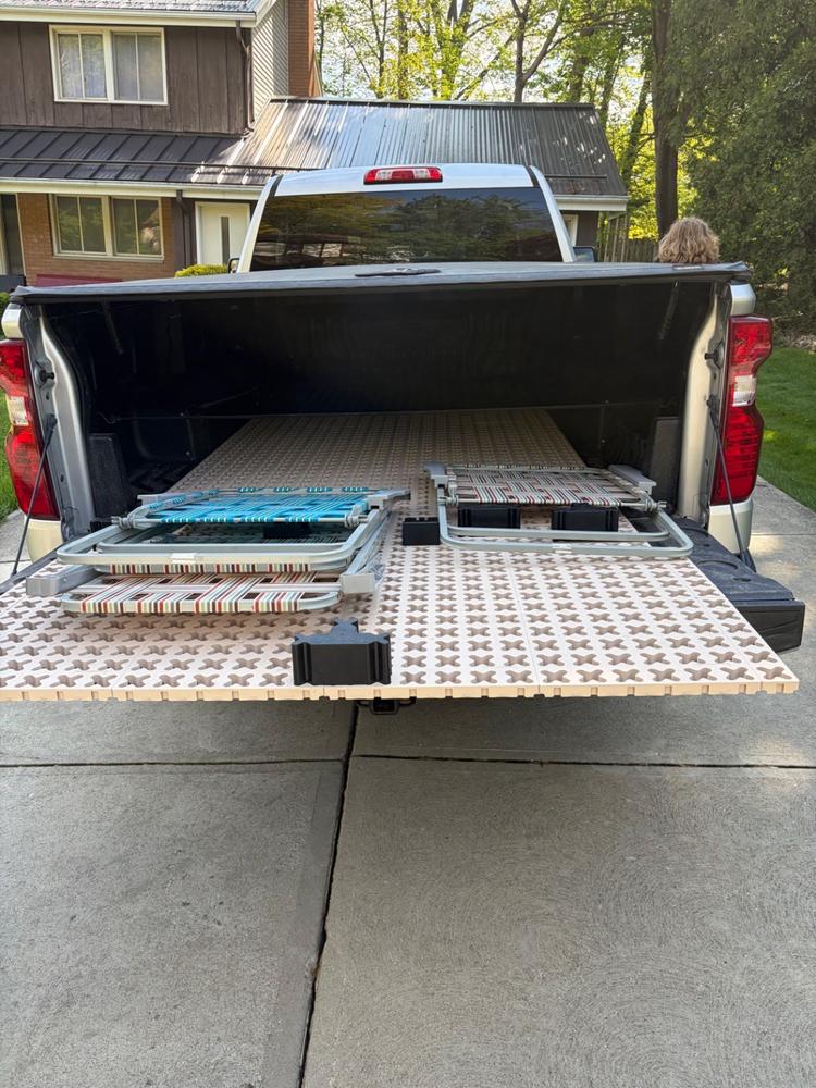 Tmat Truck Bed Organizer Slide Out Mat | Universal Fit for Long Beds 8