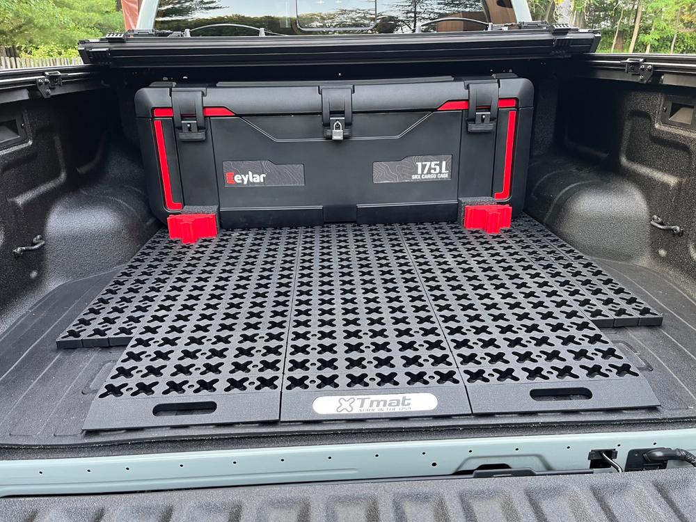 12" x 2" Tmat Interlocking Non-Draining Strips - Four Connectors (Set of 2) - Customer Photo From Anthony Lento