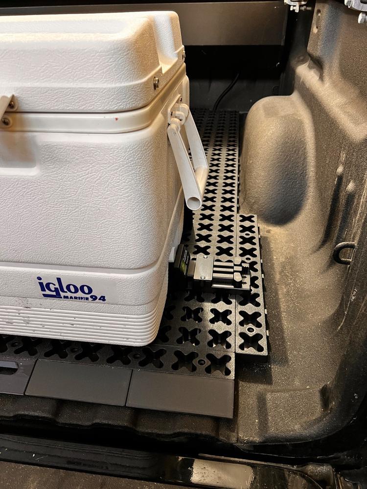 12" x 2" Tmat Interlocking Non-Draining Strips - Four Connectors (Set of 2) - Customer Photo From Charles R Hill