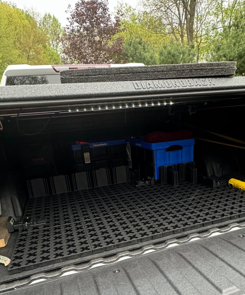 Tmat Truck Bed Organizer Slide Out Mat | Universal Fit for Short Beds 5