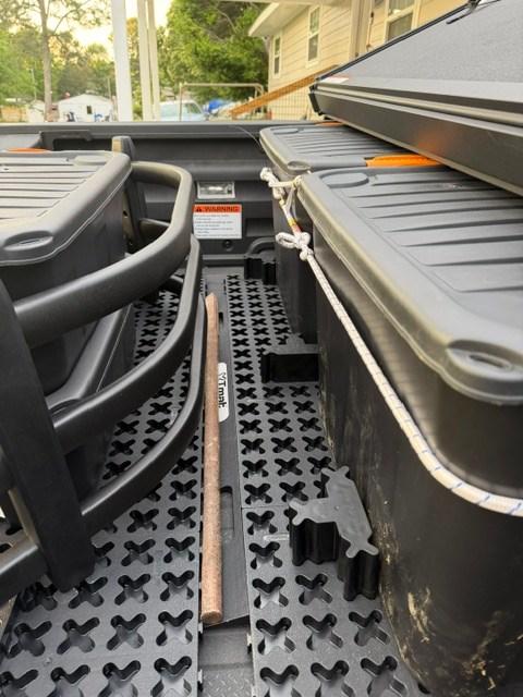 Tmat Handles & Ramp Edge Kit - 48" Total Length (fits Midsize & Compact Truck Kits) - Customer Photo From Glenn Moore