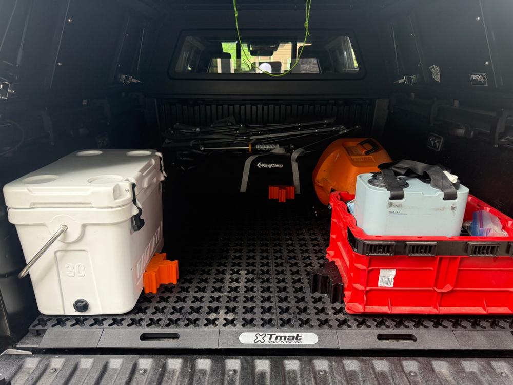 Tmat Handles & Ramp Edge Kit - 48" Total Length (fits Midsize & Compact Truck Kits) - Customer Photo From Jerome Wasilieff