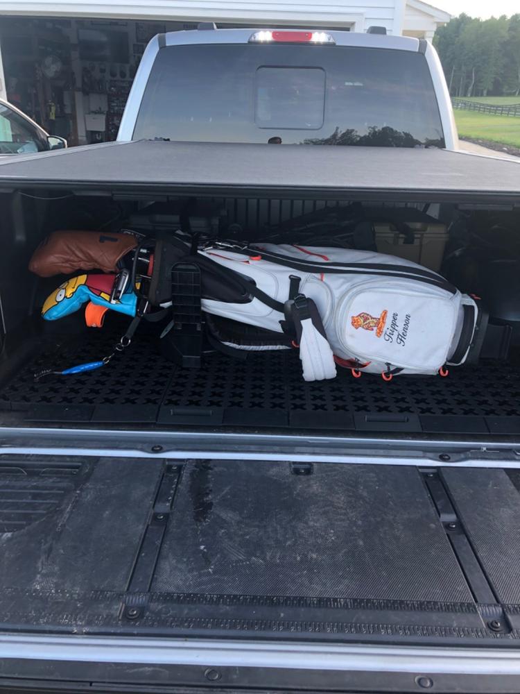 Golf Cradle with Tmat Anchors - Customer Photo From Gerald Henson