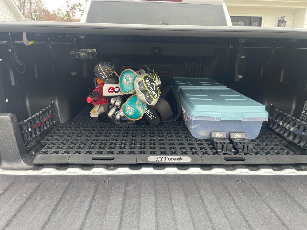 Golf Cradle with Tmat Anchors - Customer Photo From Mario Carcasses
