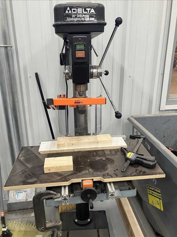 Drill Press Guard - Econ-Series - 2 Sizes Available - Customer Photo From Richard Houser