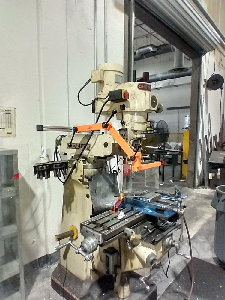 Ram Mount Milling Machine Guard - Available in Standard or Interlocked Versions - Customer Photo From Daniel Fountain