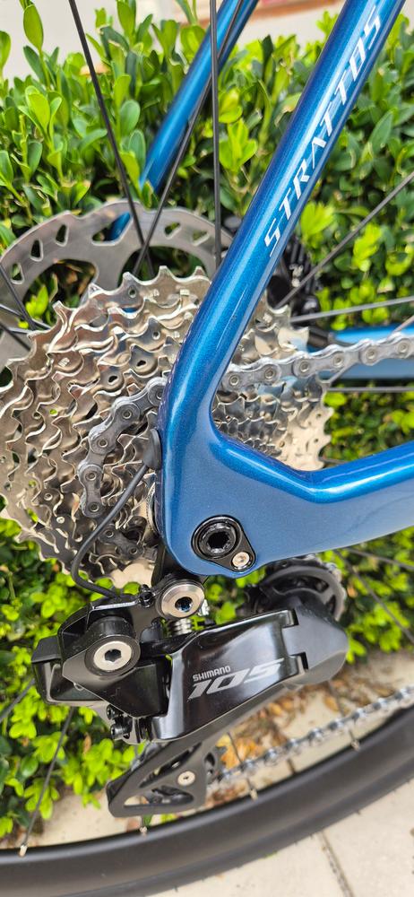 Polygon Strattos S7X - 105 Di2 Carbon Road Bike - Customer Photo From Miles