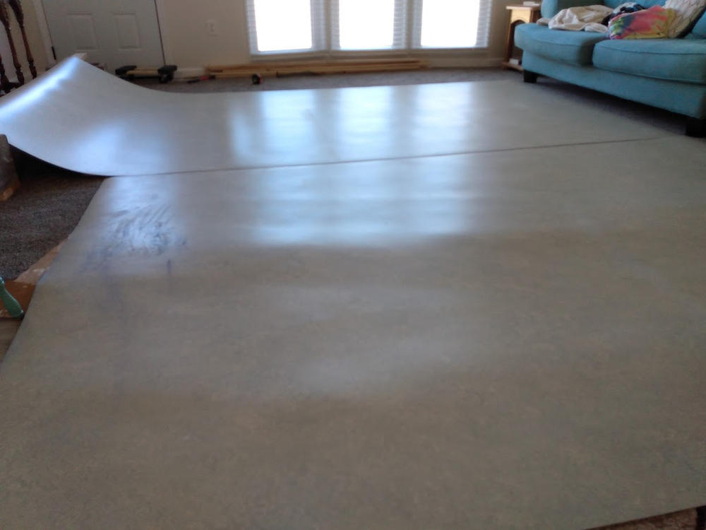 - Forbo Sustain 1195 Marmoleum Sheet & Tile Adhesive - 1 Gallon - Covers 125 sq ft per 1 Gallon - Customer Photo From Neal Fisher