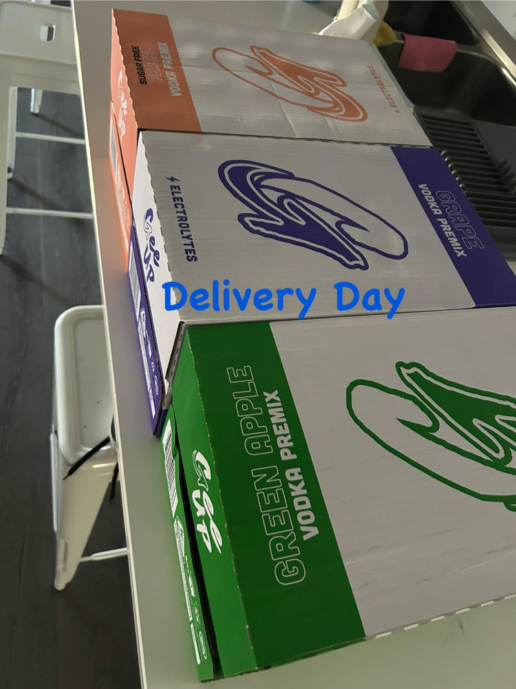 Grape 275ml Case (x24) - Customer Photo From Steve Hart