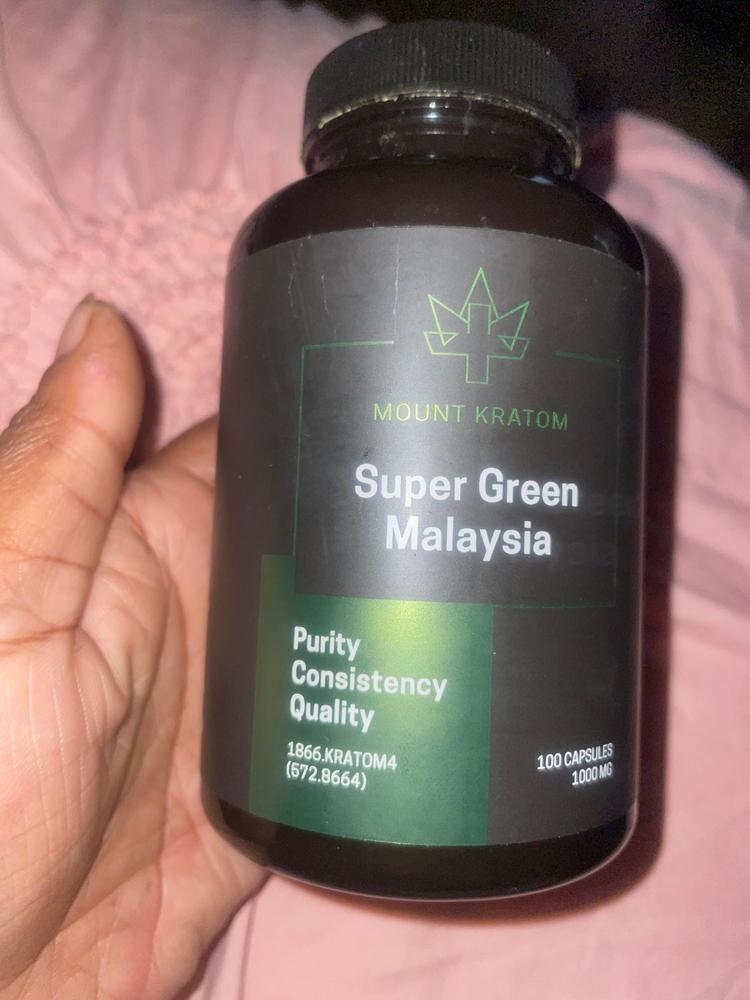 Super Green Malaysia Capsules - Customer Photo From LaDonna Jones