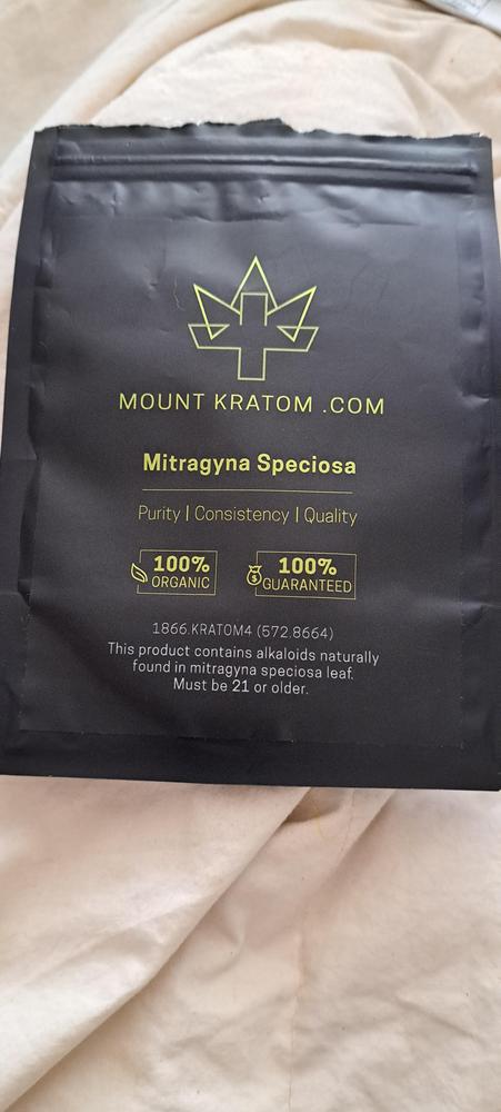 Chocolate Bentuangie Kratom Powder - Customer Photo From Jennifer Riley