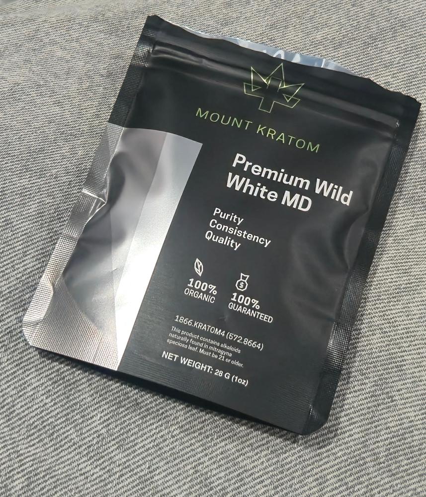 Premium Wild White MD Kratom Powder - Customer Photo From M.F