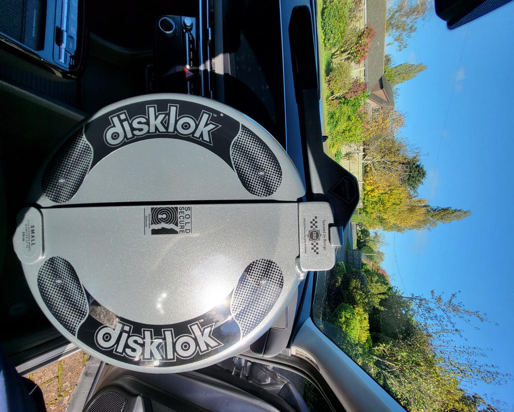 New Disklok - Diamond Edition - Anthracite, Small - Customer Photo From Bob Ramsay