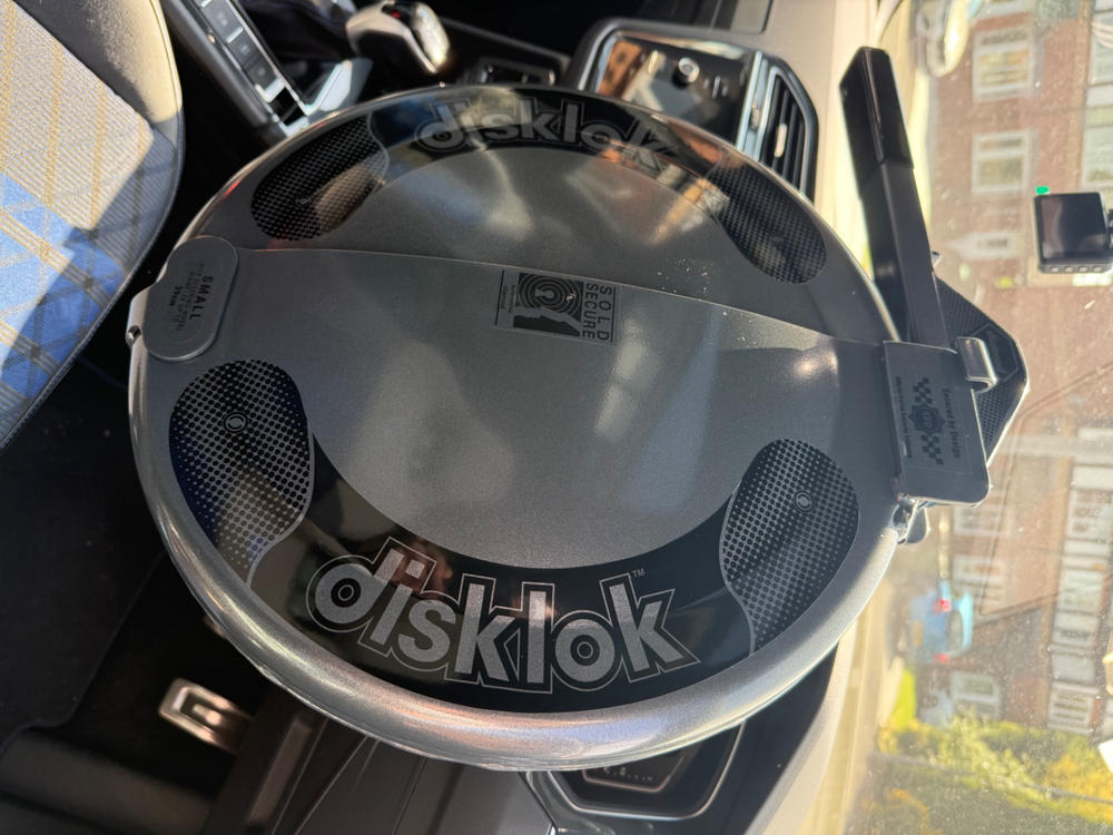 New Disklok - Diamond Edition - Anthracite, Small - Customer Photo From Craig Edwards