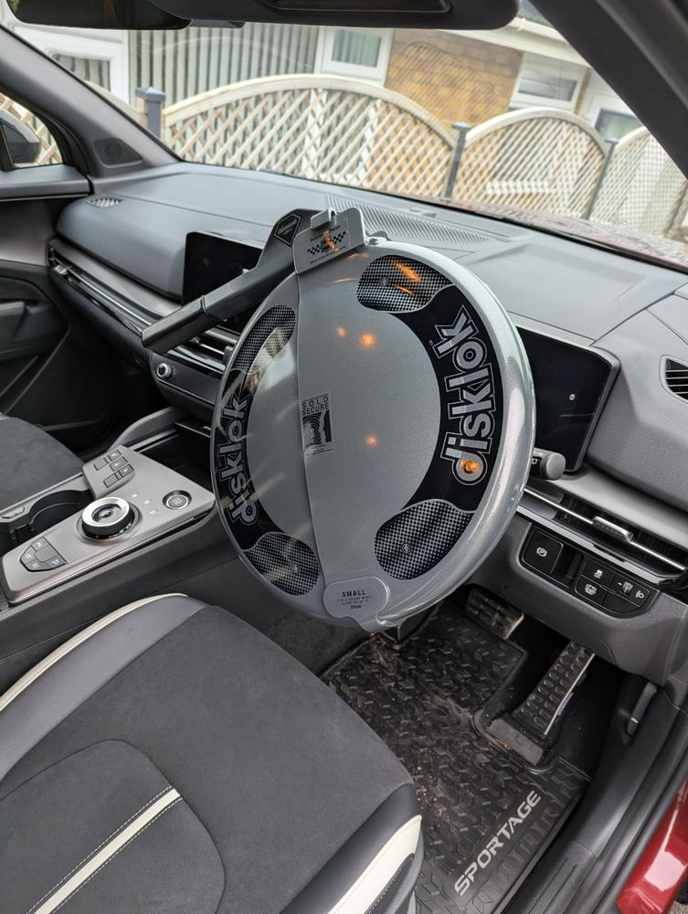 New Disklok - Diamond Edition - Anthracite, Small - Customer Photo From Michael Kent