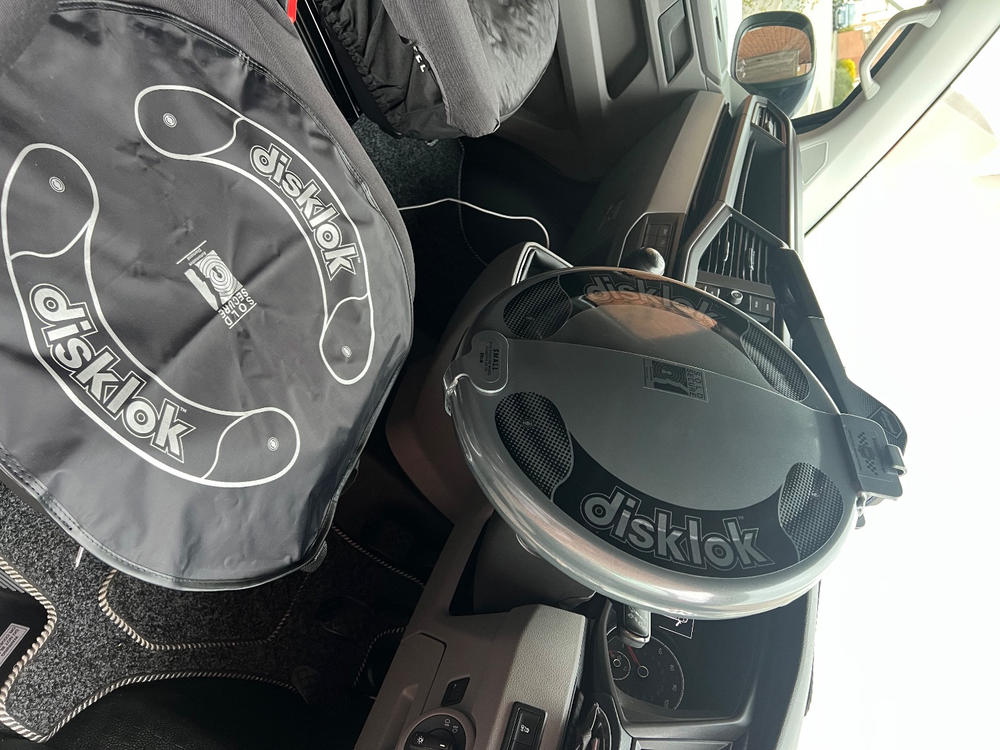 New Disklok - Diamond Edition - Anthracite, Small - Customer Photo From Mark A Sanger-Davies