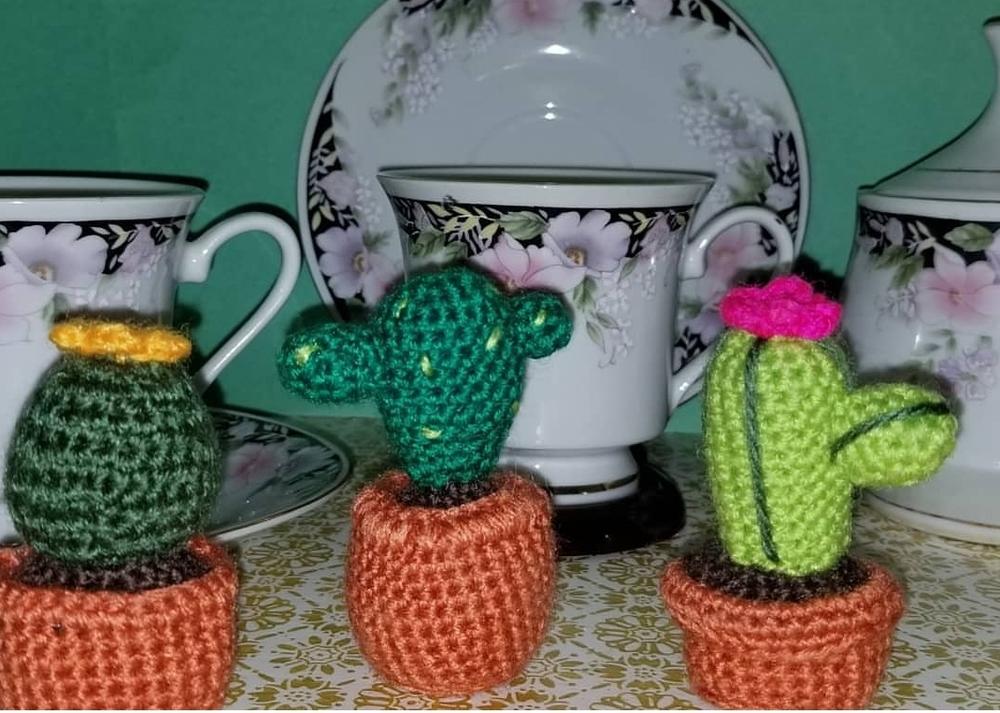 Hacer plantas artesanales aprender kits de hobby tejer kit de crochet  manualidades para principiantes Suculentas – Los mejores productos en la  tienda online Joom Geek
