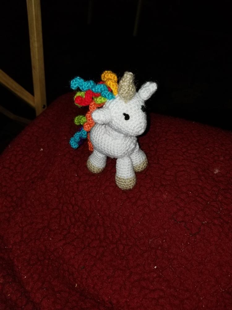 Unicorn Pattern Crochet or Knit DIY Kit - Amigurumi Unicorn – Darn Good Yarn