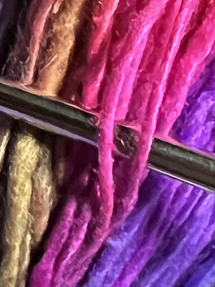 Peek-A-Boo Lace Weight Silk Yarn - Unicorn Cloud