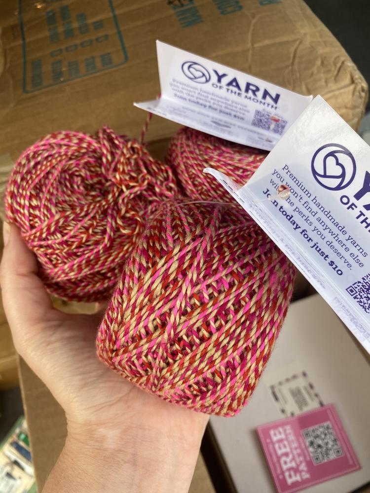 Yarn Review: Lion Brand Hue + Me Bulky Wool Blend Yarn - Yay For Yarn