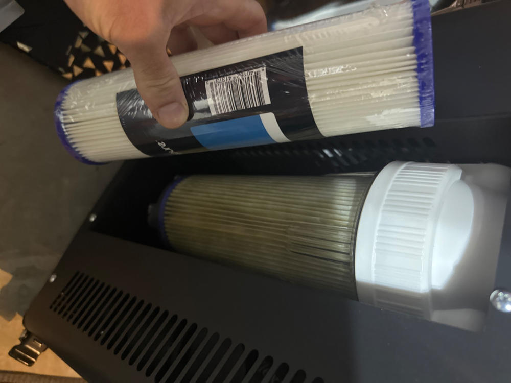 Premium 20 Micron Filters - Customer Photo From Andrew Heroux