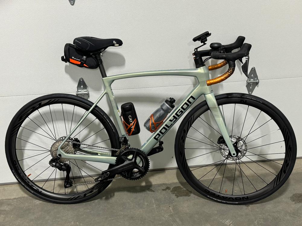 Polygon Strattos S8X - Ultegra Di2 Carbon Road Bike - Customer Photo From Rick E