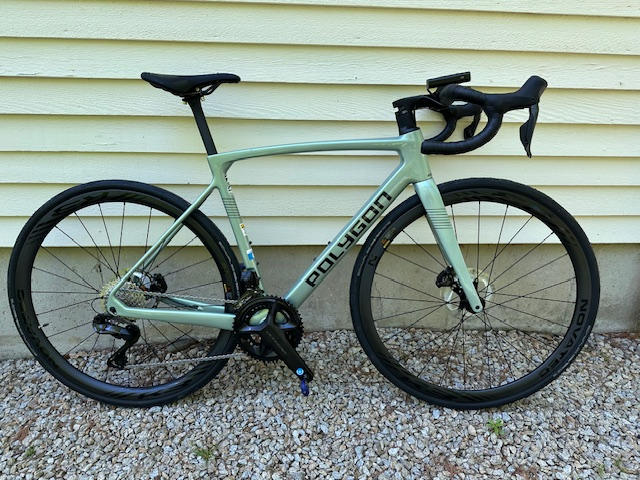 Polygon Strattos S8X - Ultegra Di2 Carbon Road Bike - Customer Photo From John Bauer