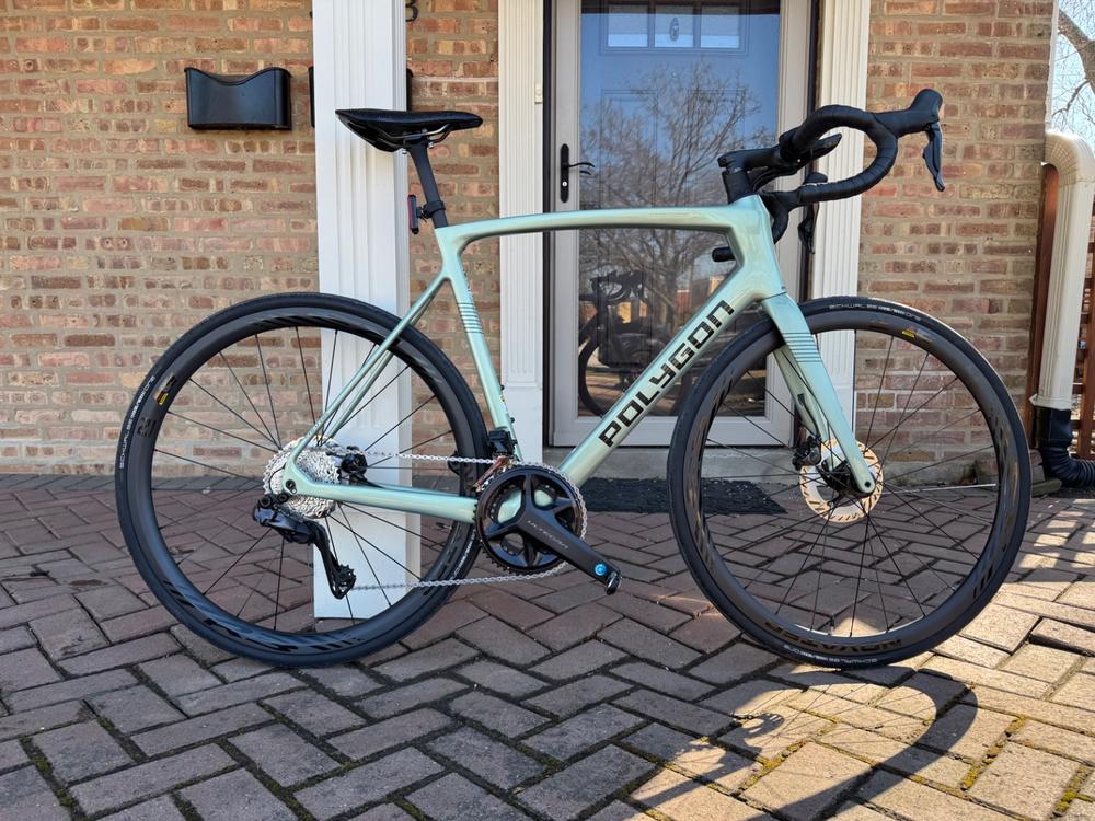 Polygon Strattos S8X - Ultegra Di2 Carbon Road Bike - Customer Photo From Joseph Carbonari