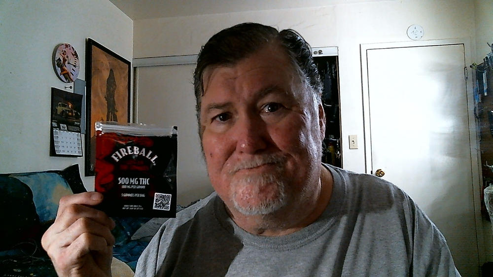 Fireball THC Gummies • Official Cannabis Product of Fireball Whiskey® - 500MG - 5 Gummies (100MG/Gummy) - Customer Photo From Steven Snow 