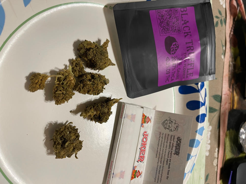 Black Truffle • 20.47% THCa • Budget THCa Flower - 3.5 Grams - Customer Photo From Mike Cosma