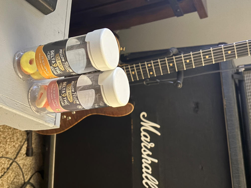 Edible Gummy Fruit Rings • 400MG Delta 9 THC + 400MG CBD - Watermelon Rings - Customer Photo From Anonymous